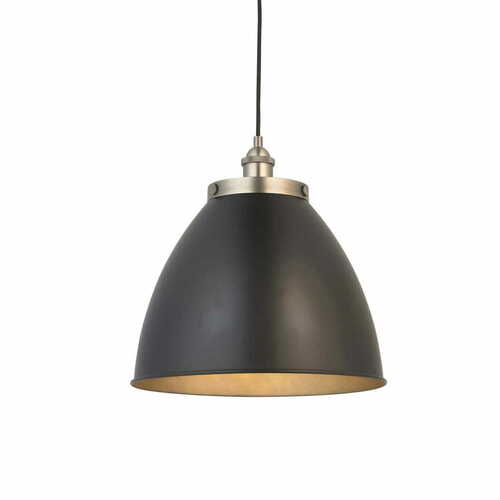 Jelölje be Függőlámpa Endon Franklin fekete acél E27 LED 33,5 cm 98749