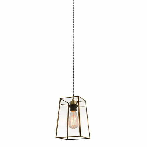 Jelölje be Lámpaernyő Endon Beaumont sárgaréz üveg acél 24 cm 60892