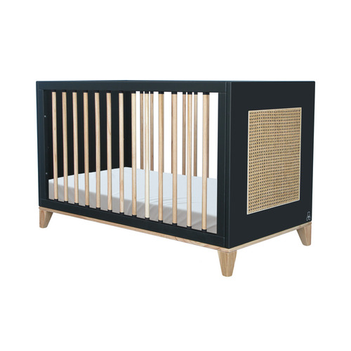Jelölje be Nami Evolutive ágy Rattan 60 x 120 - Onyx