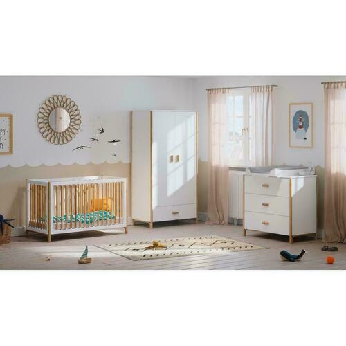 Jelölje be Oceane Evolutive ágy Cannes 60 x 120 - Neige