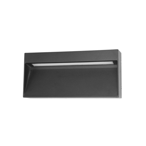 Jelölje be Italux LED kültéri fali lámpa fekete 20 cm IP54 OWL-2695-3K