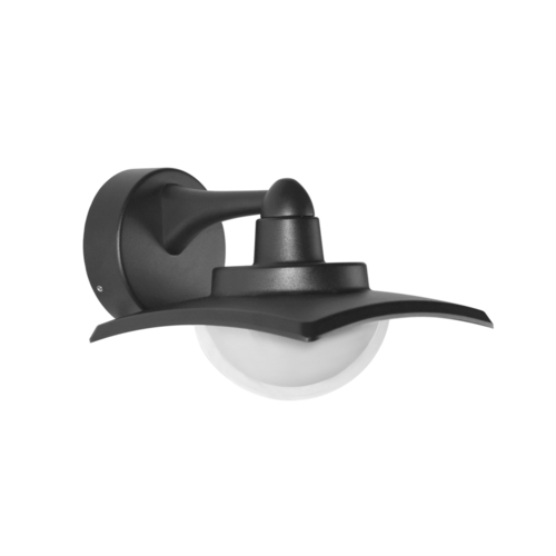 Jelölje be Kültéri fali lámpa Italux Isola fekete LED 9W IP54 OWL-6950-3K