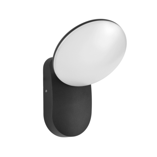 Jelölje be Italux kültéri fali lámpa LED 7W fekete IP54 4000K OWL-6214-4K