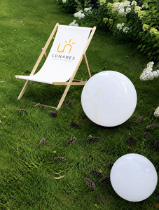 3 darabos kültéri kerti gömbvilágítás-készlet – LUNA BALLS 40, 50, 60 cm  LED E27  UV small 11