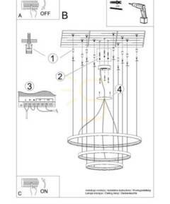 Csillár RIO 3 55/78/110 fehér LED 4000K Thoro 55/78/110 fehér LED 4000K small 5
