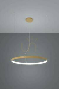 Csillár RIO 55 arany LED 4000K Thoro 55 arany színű small 2