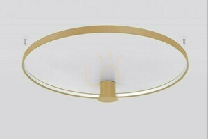 Mennyezeti lámpa RIO 78 arany LED 3000K Thoro small 3
