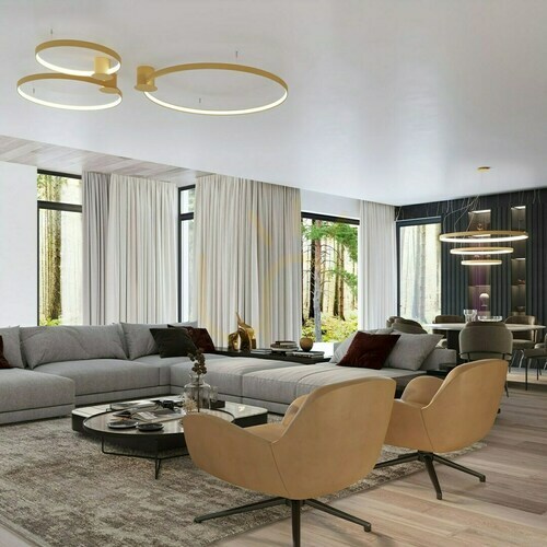 Jelölje be Csillár RIO 2 55/78 arany LED 3000K Thoro 55/78 arany LED 3000K