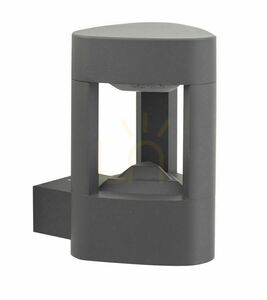 Kültéri fali lámpa SU-MA FAN sötét szürke GX53 GL 11206 0 Kültéri fali lámpa SU-MA FAN sötét szürke GX53 GL 11206 small 0