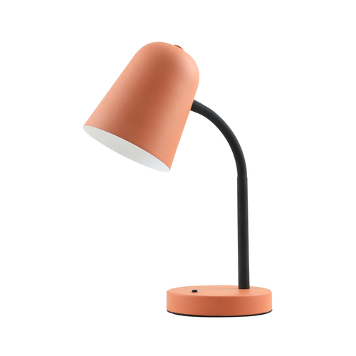 Jelölje be Asztali lámpa Italux Prato narancssárga fém E27 TB-37643-OG
