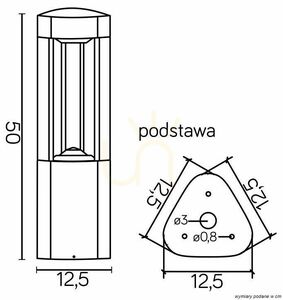 Kültéri postafény SU-MA GL 11204 sötétszürke 50 cm LED alumínium 4 Kültéri postafény SU-MA GL 11204 sötétszürke 50 cm LED alumínium small 4
