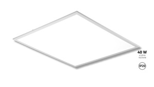 LED panel OfficeLight 40W, 4000K, max 4120lm, IP44 595x595 DALI 595x595 small 1
