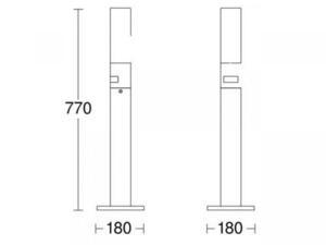 Steinel GL 65 LED kerti lámpa 8,7W érzékelővel small 2