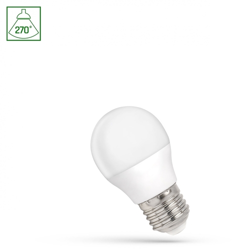 Jelölje be Led gömb E27 230 V 1 W Nw spektrum