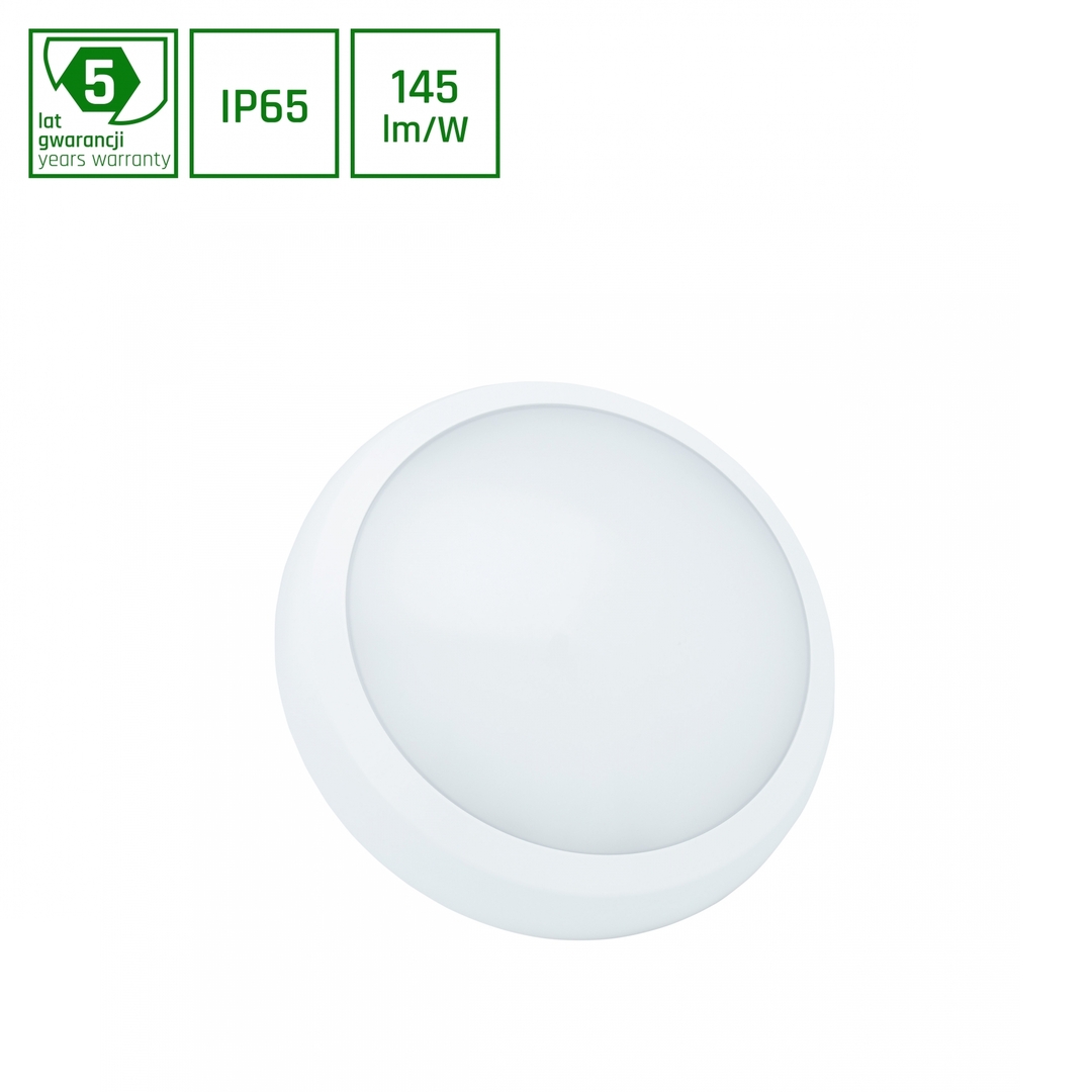 Jelölje be Nymphea City Pro 2 18/24 W Cct 230 V 120st Ip65 Ik08 Fi320x80mm Fehér kerek 5 év garancia. Nymphea City Pro 2 18/24 W Cct 230 V 120st Ip65 Ik08 Fi320x80mm Fehér kerek 5 év garancia.
