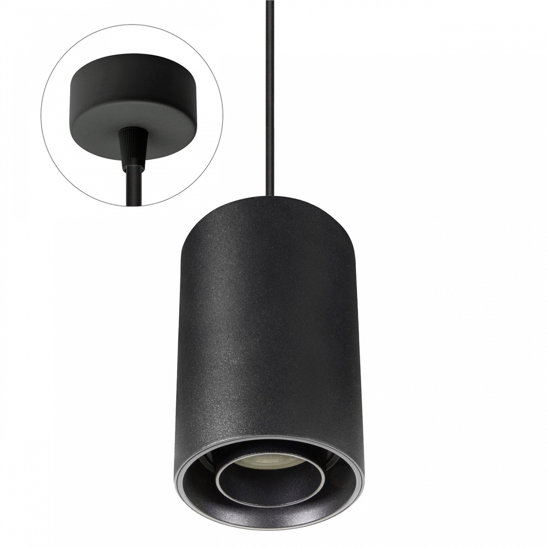 Jelölje be Chloe Gu10 Spot felszíni szerelésű Gu10 250 V Ip20 80x130mm fekete kerek mozgatható kerek talppal Chloe Gu10 Spot felszíni szerelésű Gu10 250 V Ip20 80x130mm fekete kerek mozgatható kerek talppal