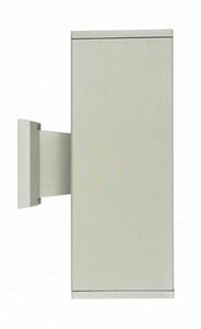 Kültéri fali lámpa SU-MA Adela 8001 AL ezüst 2x60W small 1