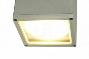 Kültéri fali lámpa SU-MA Adela 8002 AL E27 60W ezüst alumínium üveg small 3