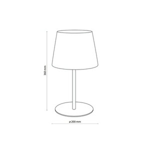Maja Black 1Pł éjszakai lámpa small 4