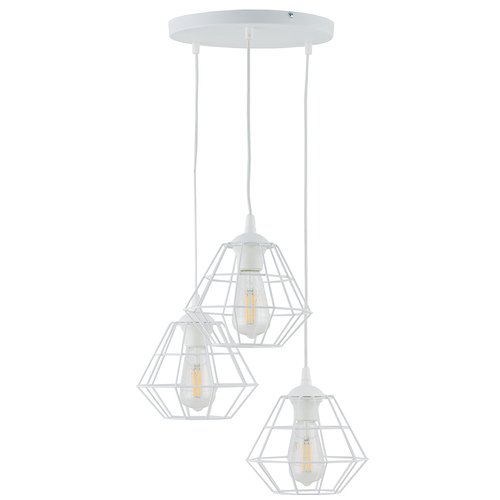 Jelölje be Diamond New White függőlámpa 3 Pl.