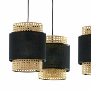 Boho fekete függőlámpa 3 Pł small 4
