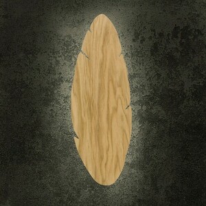 Hoja Wood fali lámpa 2 Pł small 1