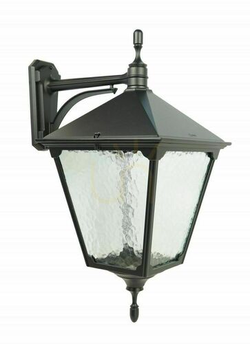 Jelölje be Kültéri fali lámpa SU-MA Retro Kwadratic fekete patina K 3012/1/BD KW