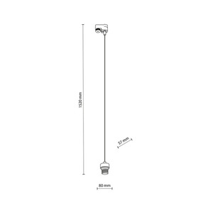 Tracer Black 1 X E27 small 1