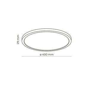 Aqua fekete közepes 36W Led small 5