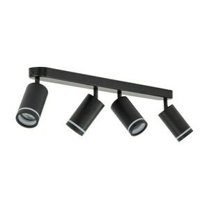 Jet Black 4x GU10 small 1