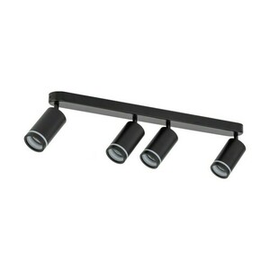 Jet Black 4x GU10 small 2