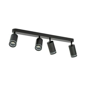Jet Black 4x GU10 small 6