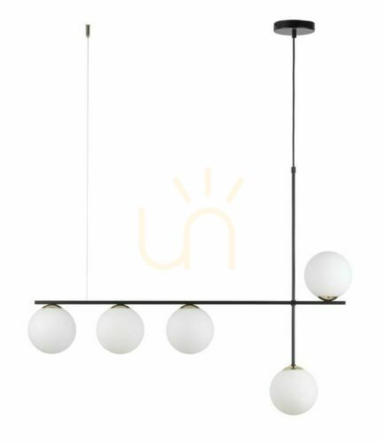 Jelölje be Függőlámpa Sigma Silia 5 fekete 94 cm G9 12W SKU 33694