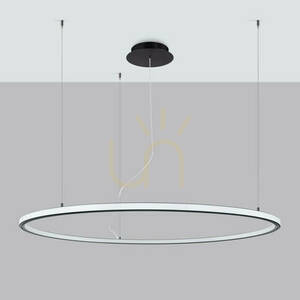 Csillár RISA 120 fekete LED 3000K Thoro 120 fekete LED 3000K Thoro small 0