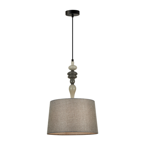 Jelölje be Függőlámpa Italux Nerom E27 fekete sárgabarack 34 cm PND-22374A-BK