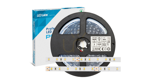 Jelölje be LED szalag PRO 3Y 24V 60 LED/m 2835 SMD hideg fehér, 6W, IP65HS, 300 LED., 5 m