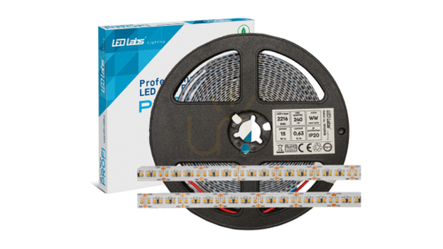 Jelölje be LED szalag PRO 3Y 24V 240 LED/m 2216 SMD hideg fehér, 15W, RA90 HS, 1200 LED., 5 m