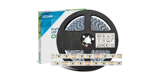 Jelölje be LED szalag PRO 3YB 24V 2835 SMD semleges fehér, IP65HS, 12W, 600 LED., 5 m