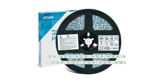 Jelölje be LED szalag PRO 3Y 24V 2835 SMD semleges fehér, IP20, 12W, RA90 700 LED, 5 m