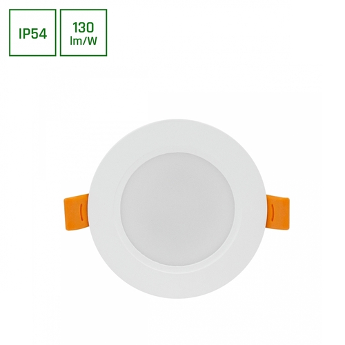 Jelölje be Dure 3 Downlight 5 W Cw 230 V 110st Ip54 Ik06 95x31 fehér kerek, beépített tápegység 5 W Cw 230 V 110st Ip54 Ik06 95x31 fehér