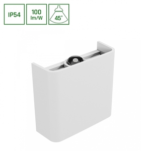 Lunarix 1 Fali lámpa 2 W Cct 230 V Ip54 Ra90 110x100x40 Mm Fehér, világít fel/le, világít le 0 Lunarix 1 Fali lámpa 2 W Cct 230 V Ip54 Ra90 110x100x40 Mm Fehér, világít fel/le, világít le small 0