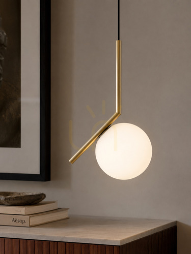 Jelölje be Függőlámpa Flos IC S1 sárgaréz 20 cm LED modern