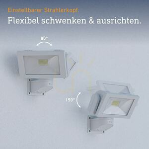 STEINEL LS 300 069247 fehér kültéri LED reflektor 29,5 W 4000 K érzékelő nélkül small 4