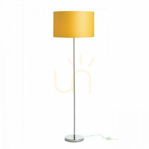 Jelölje be Nyc/Ron 40/25 állólámpa Chintz barack/króm 230 V Led E27 11 W.