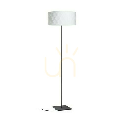 Jelölje be Cortina/Jakaranda állólámpa Fehér/fekete Textil/Metal 230 V Led E27 11 W.