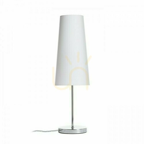 Jelölje be Asztali lámpa Nyc/Conny 15/30 Monaco Dove Grey/Silverrene Pvc/Nickel 230 V Led E27 7 W.