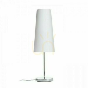 Asztali lámpa Nyc/Conny 15/30 Monaco Dove Grey/Silverrene Pvc/Nickel 230 V Led E27 7 W. small 0