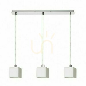 Rendl DADOS III 60 lineáris függőlámpa, opál üveg/króm, 3×E27 max. 11 W small 0