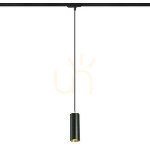 Jelölje be Mavro függőlámpa 1 fázisra. Rails Fekete/arany 230 V Led 12 W 38° 3000 K
