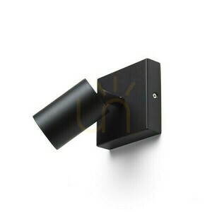 Dude Sq Fekete 230 V Led Gu10 9 W felszíni szerelésű lámpa. small 1